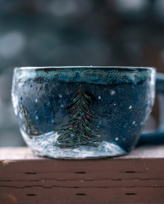 Winter Night Mug