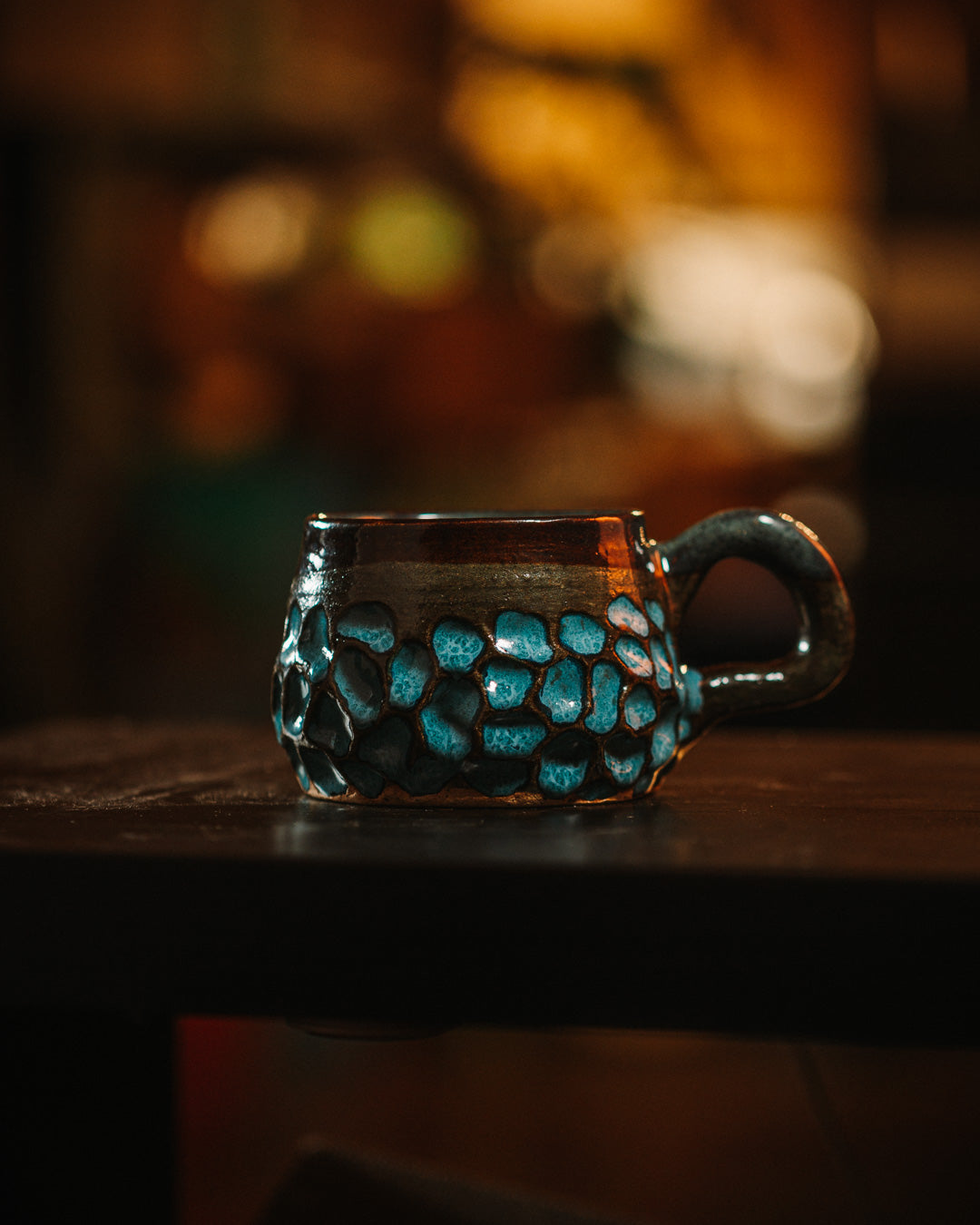 Drippin Teal Mug