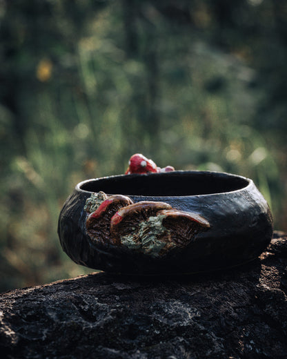 Chocolate Mushrooms Bowl