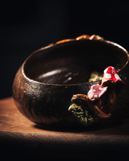 Chocolate Mushrooms Bowl