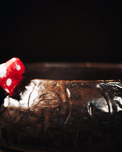Chocolate Mushrooms Bowl